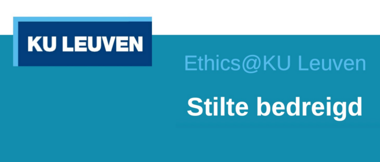 stilte bedreigd | opinie